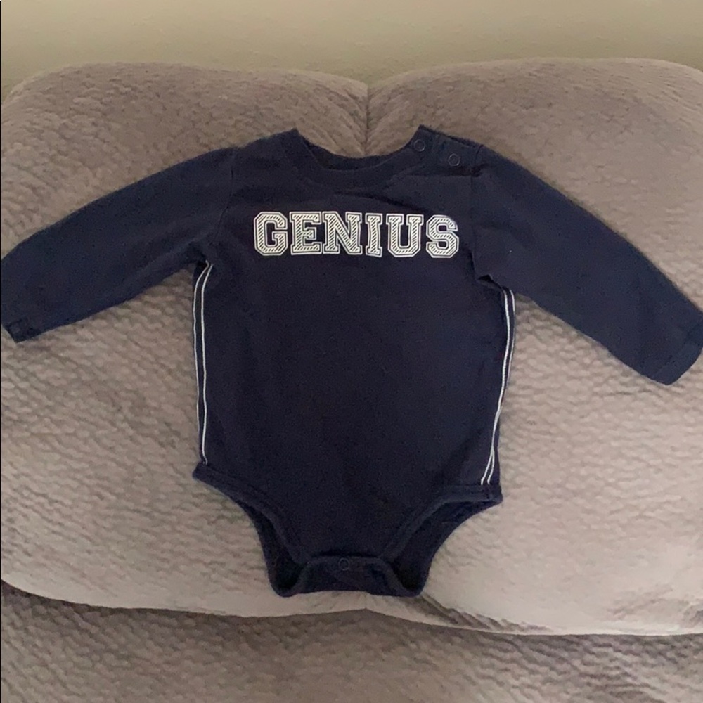 Genius baby onesie